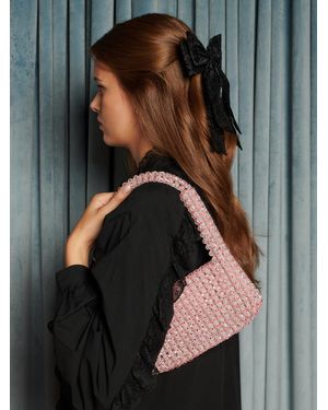 Sister Jane Wisteria Bead Bag in Pink | Lyst