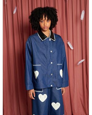 Sister Jane Heart To Heart Jacket - Blue