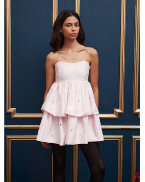 Sister Jane Dream Ever Embellished Mini Dress - Blue