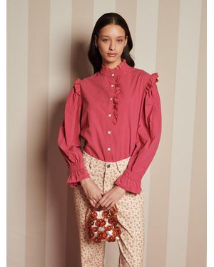 Sister Jane Fern Fare Blouse - Pink