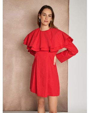 Sister Jane Ghospell Aranza Mini Dress - Red