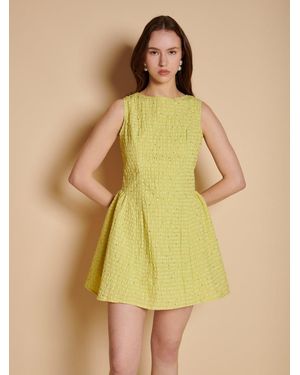 Sister Jane Ronja Bead Mini Dress - Yellow