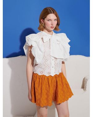 Sister Jane Sofia Bow Blouse - Blue