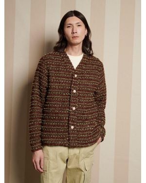 Sister Jane Petey Tweed Cardigan - Brown
