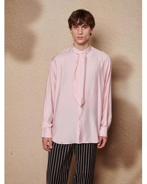 Sister Jane Rowan Tie Shirt - Pink