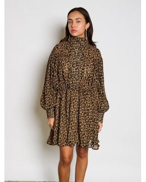 Sister Jane Ghospell Nicole Mini Dress - Brown