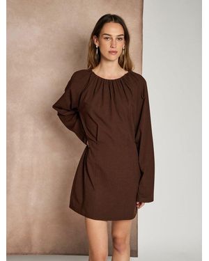 Sister Jane Ghospell Lucinda Mini Dress - Brown