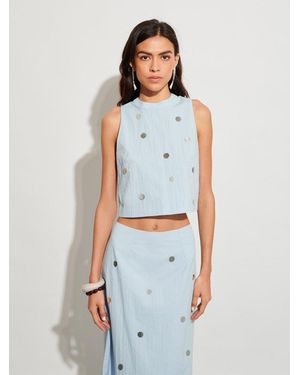 Sister Jane Ghospell Solana Top - Blue
