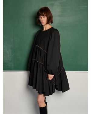 Sister Jane Ghospell Angela Trim Mini Dress - Green