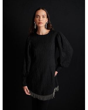 Sister Jane Ghospell Abel Mini Dress - Black