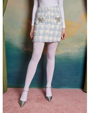 Sister Jane Coranto Check Mini Skirt - Green