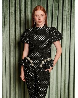 Sister Jane Dream Scene Spot Top - Green