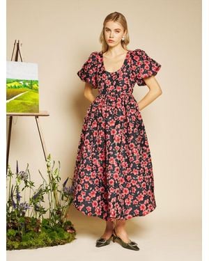 Sister Jane Impressions Jacquard Midi Dress - Multicolour