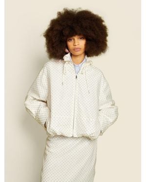 Sister Jane Ghospell Spira Polka Dot Jacket - Green