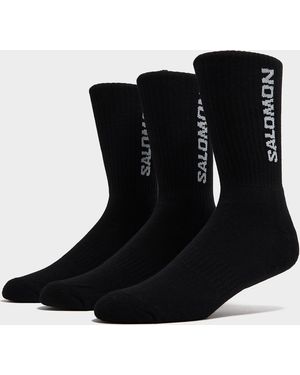 Salomon Everyday Crew Socks 3-Pack - Black