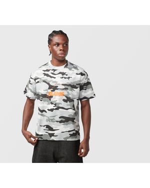 X-Large Camo Urban T-Shirt - Black