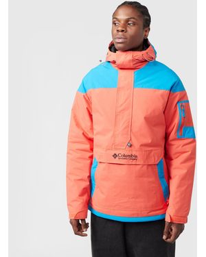 Columbia Challenger Ii Pullover Anorak - Red