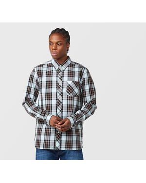 Fred Perry Tartan Shirt - Blue