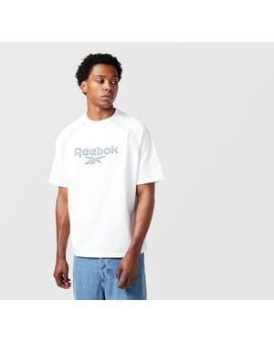 Reebok Part Woven T-Shirt - Blue