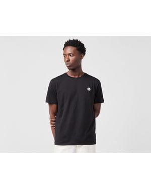 Double A By Wood Wood Ace Badge T-shirt - Black