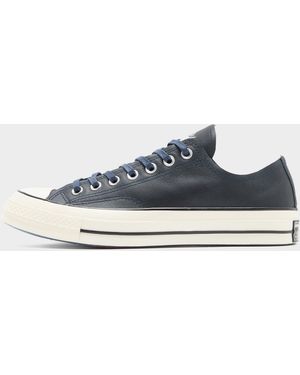 Converse Chuck 70 Ox Low Leather - Blue