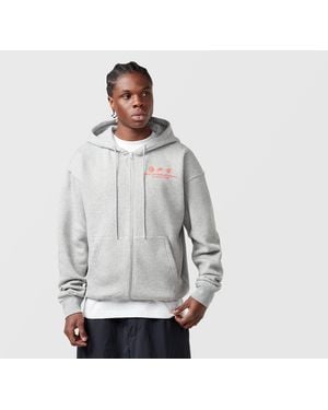 Nike Full Zip Running Hoodie - White