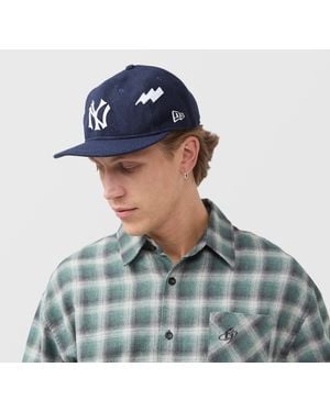 KTZ New York Yankees Heritage Retro Crown 9Fifty Cap - Blue