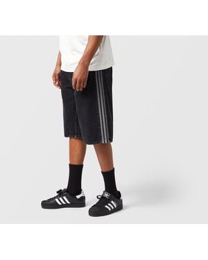 adidas Originals Firebird Denim Shorts - Black
