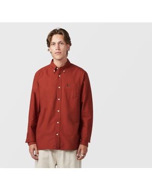 Fred Perry Oxford Shirt - Red