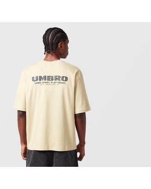 Umbro Sports Culture Play Smart T-Shirt - Natural