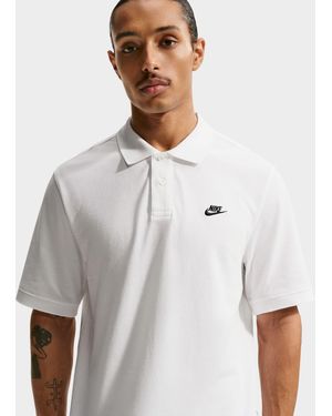 Nike Club Polo Shirt - White