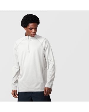 Oakley C1 Jacquard 1/4 Zip Top - White