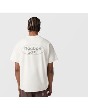 Reebok Oval Fade T-Shirt - White