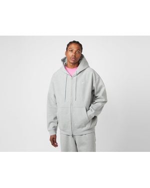 Nike Solo Swoosh Full-Zip Hoodie - Grey