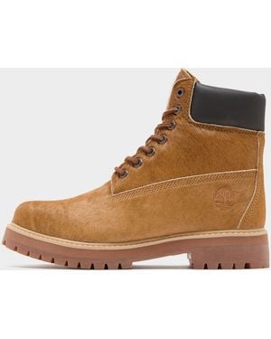 Timberland 6 Inch Premium Boots Pony Hair - Brown
