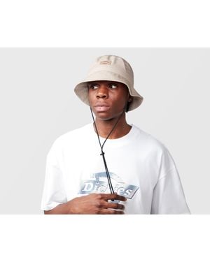 Dickies Clarks Wash Bucket Hat - White