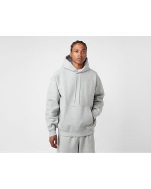 Nike Solo Swoosh Fleece Hoodie - Grey