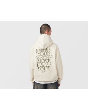 Nike Solo Swoosh Graphic Hoodie - White