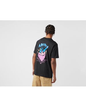 adidas Originals Jazz Club T-Shirt - Black