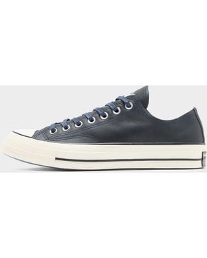 Converse Chuck 70 Ox Low Leather - Blue