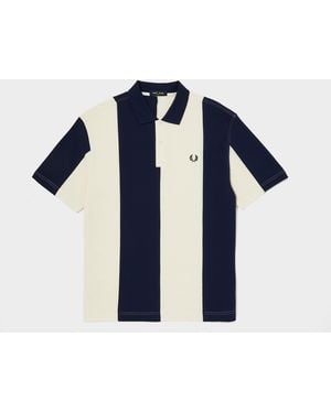Fred Perry C&Panel Polo Shirt - Blue