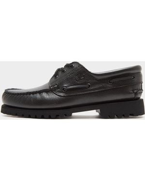 Timberland 3 Eye Authentic Boat Shoe - Black