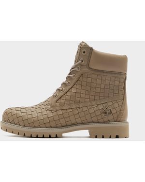 Timberland Textured Premium 6 Inch Boot - Brown