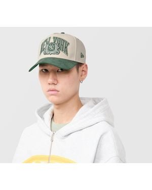 KTZ New York Yankees Suede 9Forty E-Frame Cap - Green