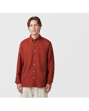 Fred Perry Oxford Shirt - Red