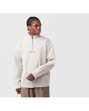 Oakley New Retro 1/4 Zip Jumper 1.0 - White