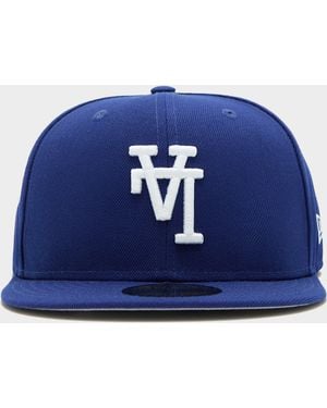 KTZ La Dodgers Upside Down 59fifty Fitted Cap - Blue