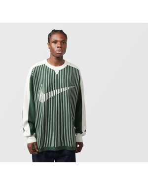 Nike Club Jersey Knit Jumper - Green