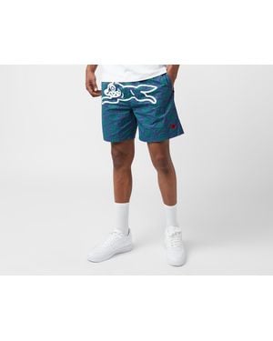 ICECREAM Running Dog Swim Shorts - Blue
