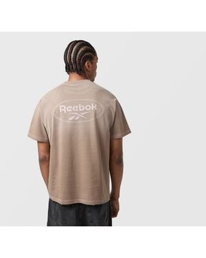 Reebok Oval Fade T-Shirt - Black